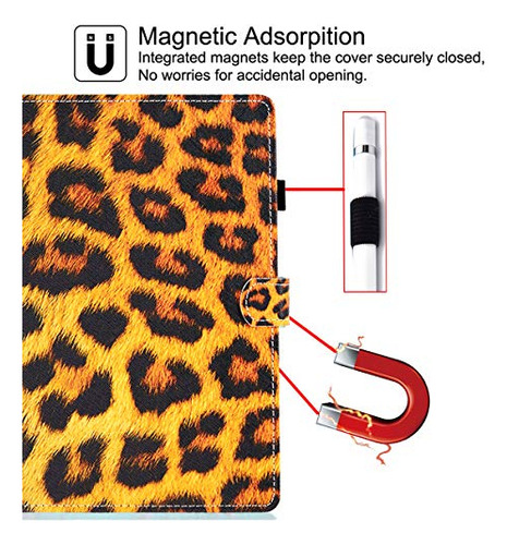 Funda Para Tableta 9.6 9.7 10 10.1 10.5 PuLG Tablet Leopard