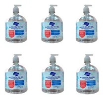 Comprar Alcohol gel Life Quality Alcohol Sanitizante en Gel fragancia a neutra con dosificador 1 L