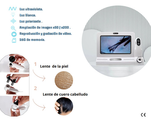 Analizador Digital De Piel Y Cabello