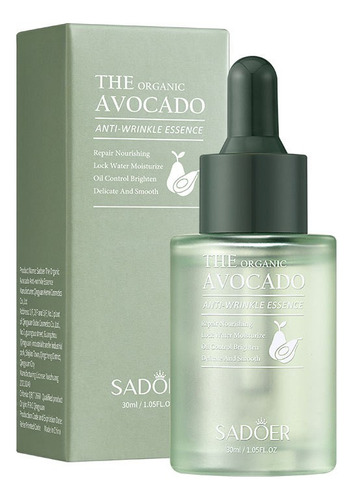 Aguacate Orgánico De 30 Ml Para Evitar Arrugas, Aguacate Org