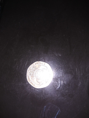 Imagen 1 de 2 de Moneda Pence De 20 Pesos 1998