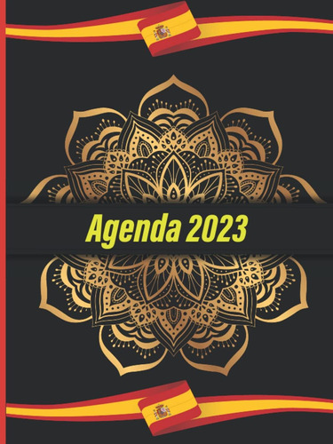 Libro: Agenda 2023: Calendario Diaria , Español , Tamaño A4 