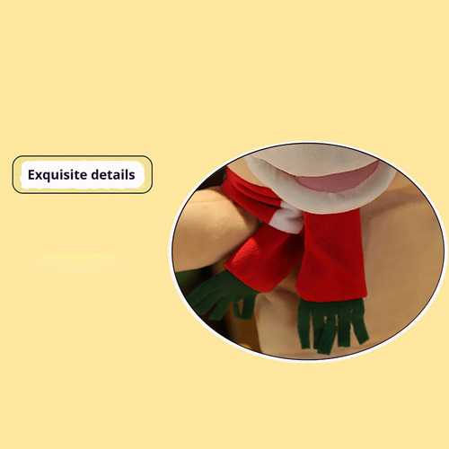 Peluches De Papá Noel, Marionetas De Mano, Boca Abierta, Man