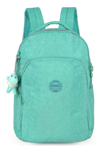 Mochila Up4you Juvenil Crinkle Verde 48861