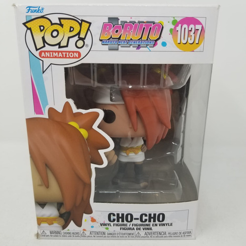 Funko Pop Boruto Cho-cho Caja Con Detalles