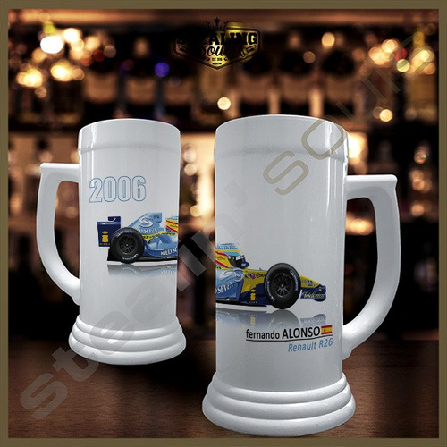 Chopp Plastico Cerveza | Formula 1 #571 | F1 Fernando Alonso