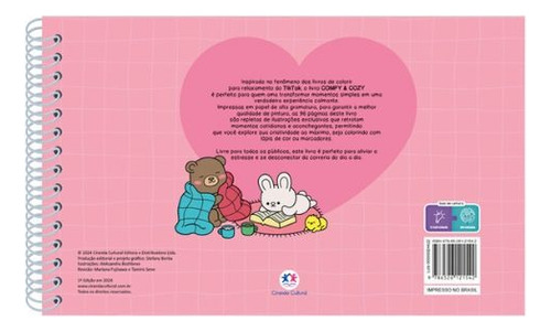 Comfy And Cozy - Livro De Colorir