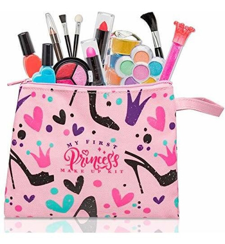 Mi Primer Kit De Maquillaje De Princesa - Juego De Maquillaj