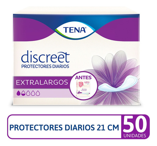 Protectores Lights Diarios Extralargos X 50und