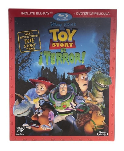 Toy Story Of Terror Pelicula En Blu-ray + Dvd