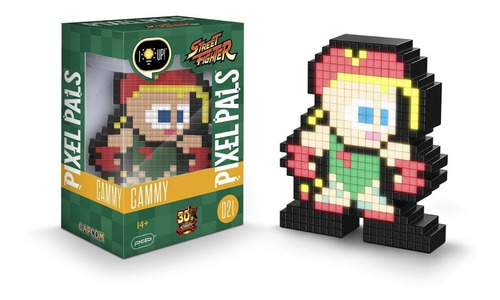 Pixel Pals Street Fighter Cammy Lampara Led #021