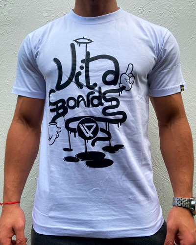 Camiseta Vitaboard Vita One Branca