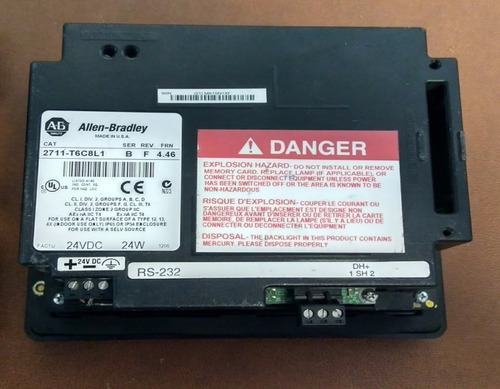 Panel View 600 Cat 2711-t6c8l1 B