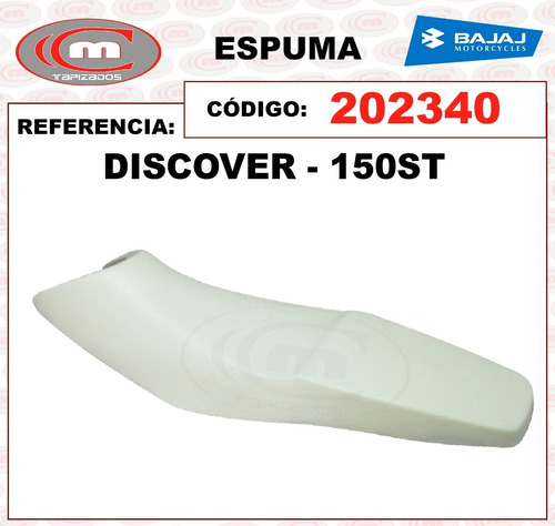 Espuma Para Moto Auteco Discover 150 St