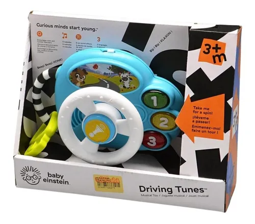 Brinquedo do volante do carro, Volante Para Carrinho, Brinquedo musical  educativo para bebê com luz e som para brincar de faz de conta, jogo  educativo para presente de aniversário Sritob : 