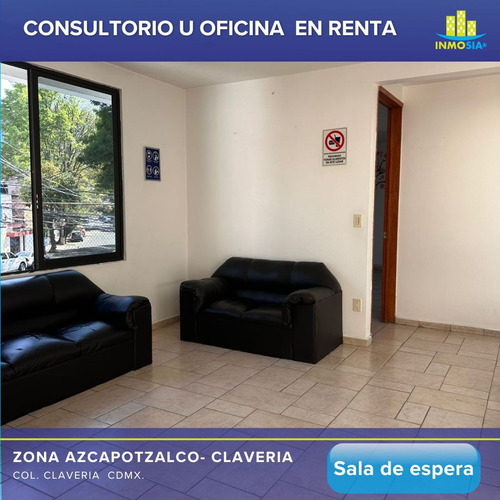 Consultorio En Renta En Col. Claveria, Azcapotzalco, Cdmx.