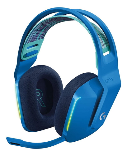 Auriculares Gamer Inalambricos Logitech G733 Gaming Blue Rgb