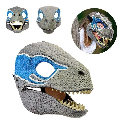Máscara De Dinosaurio Dragón De Halloween