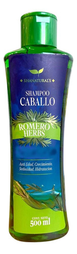 Shampoo De Romero Con Cafeina 500ml Anticaida Crecimiento
