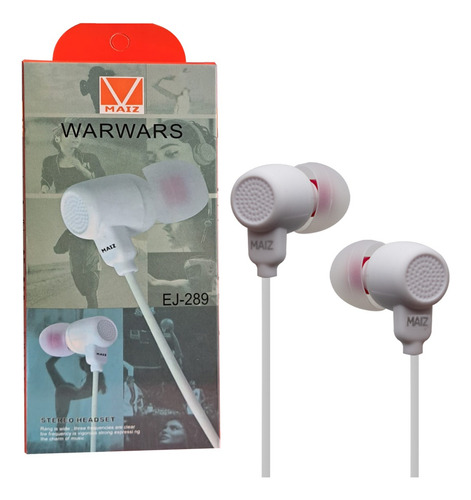 Audifonos In Ear Alambricos Microfono Celular Manos Libres