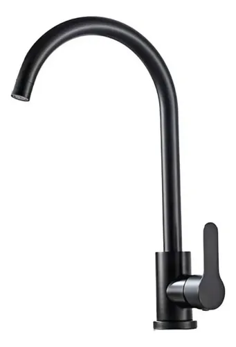 comprar Llave Individual P\u002Ffregadero - Acero Inox - Negro Mate