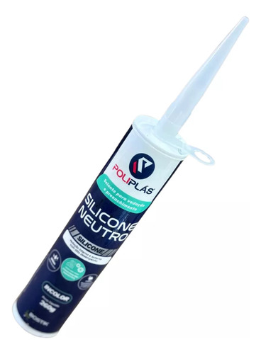 Silicone Neutro Profissional Alumínio Vidros 4pç Sem Cheiro