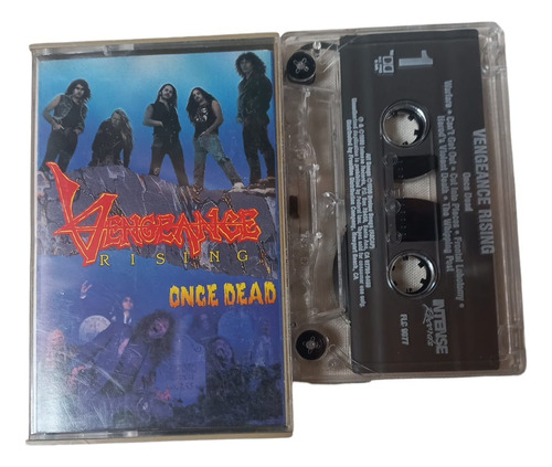Vengeance Rising  Once Dead Cassette Usa 1990 Thrash Metal