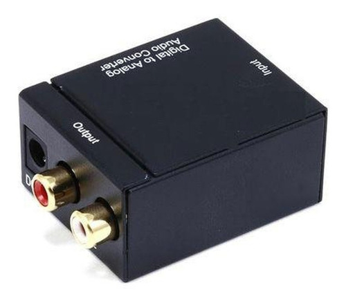Convertidor De Audio Digital Toslink Coaxial A Rca