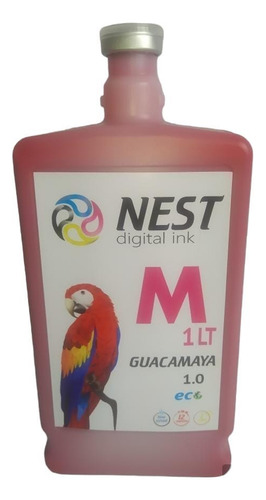 Nest Digital Tinta Eco Solvente Guacamaya X 1 Litro Magenta