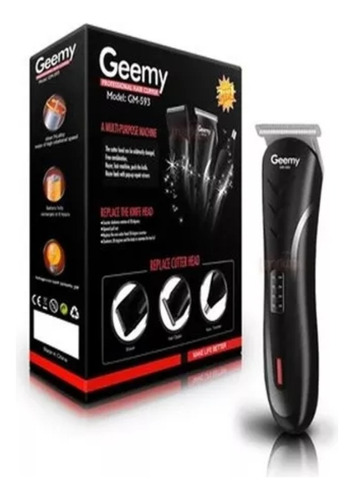 Geemy Maquina De Afeitar Multiusos Cabello Nariz Patilla