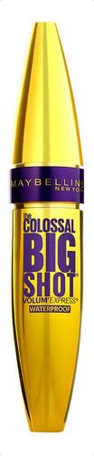 Máscara De Pestañas Maybelline The Colossal Big Shot - 9.5ml Color Very Black - Waterproof
