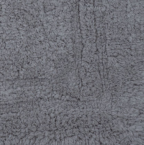Tapete Elegance 100x60cm 100% Algodão Buddemeyer Cor Cinza 1829