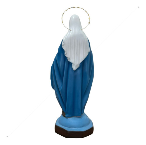 Nossa Senhora Das Graças Resina Com Auréola Folheada 50cm
