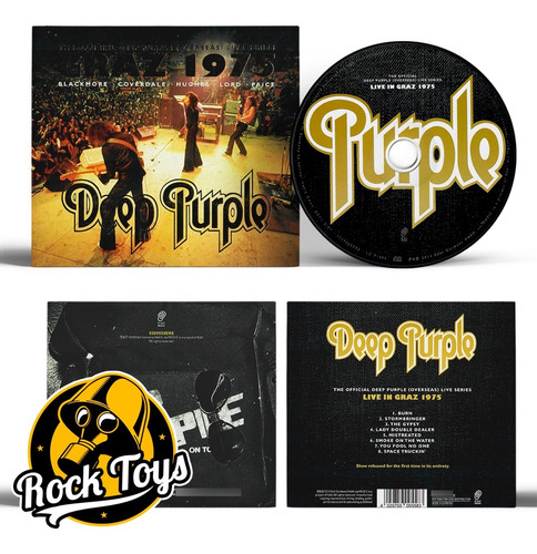 Deep Purple - Graz 1975 Cd Vers. Usa (Reacondicionado)