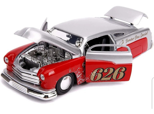 Ford Mercury 1951 Homenaje Bomberos 1/24 De 20 Cm. Metal.