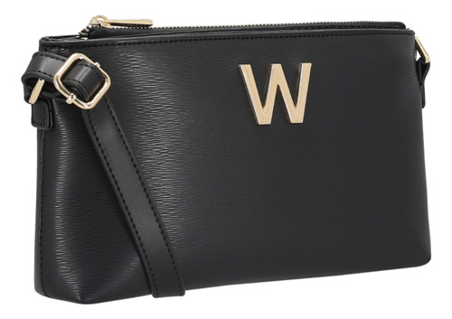 Bolsa Cross Body Para Mujer Westies Negro Hblupy7we