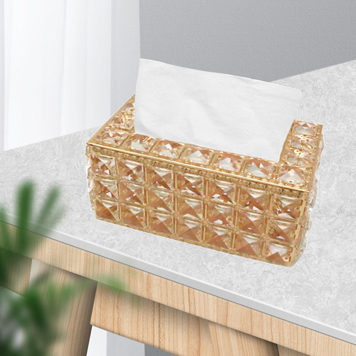 Servilletero Rectangular Con Cubierta De Caja De Pañuelos