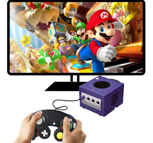 Imagen 6 de 10 de Control Joystick Compatible Con Nintendo Gamecube Wii Envíos
