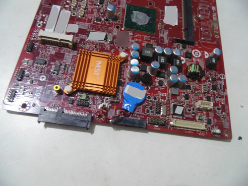Placa-mãe Para Pc All In One Msi Ms-6638 Ms-7438 Ddr2 (Usado)