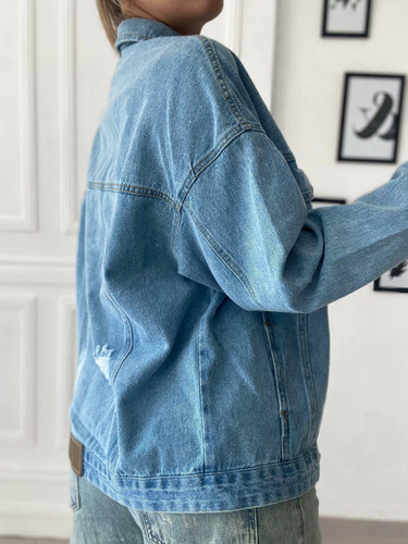 Campera Jean Rígido