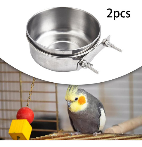 B Taza Plato De Alimentación De Pájaros 14 Cm X 5,5 Cm
