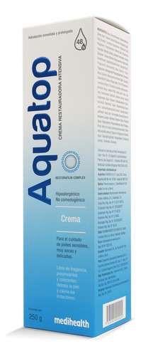  2 Pack Crema Corporal Hidratante Piel Seca Aquatop Italmex 2
