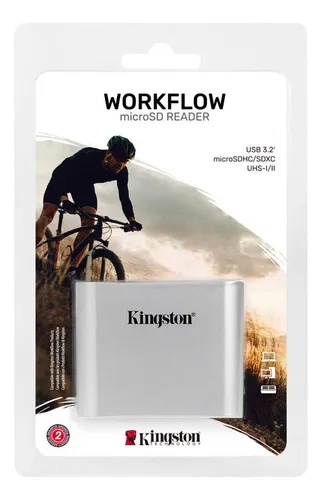 Lector Microsd Kingston Workflow Usb 3.2 Gen 1 De Doble Ranu