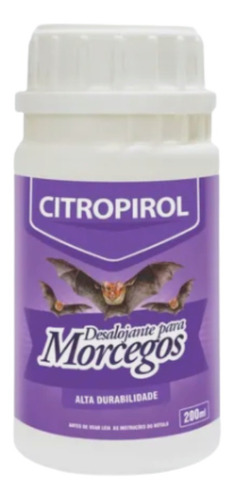 Citropirol 200ml Desalojante Repelente Morcegos