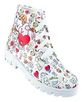 Comprar Bota Niña Bt21 Personajes K-pop Bts Army Cómodas 900-b-bt21