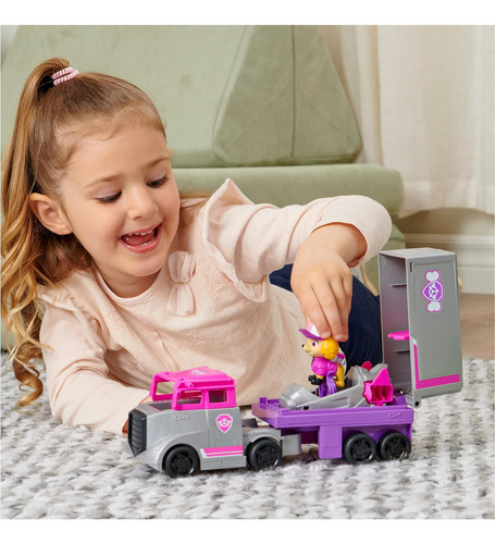 Paw Patrol, Camiones De Juguete Transformadores Skye De Big