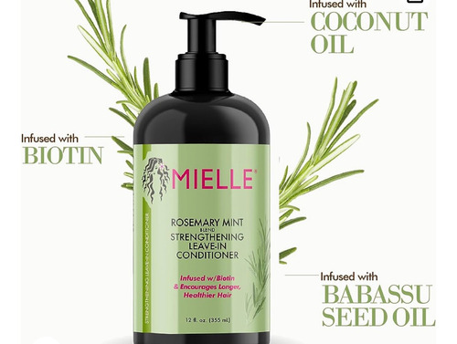 Mielle Organics Shampoo + Acondicionador Rosemary Mint