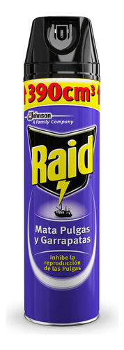 Insecticida Mata Pulgas Y Garrapatas 335g Raid