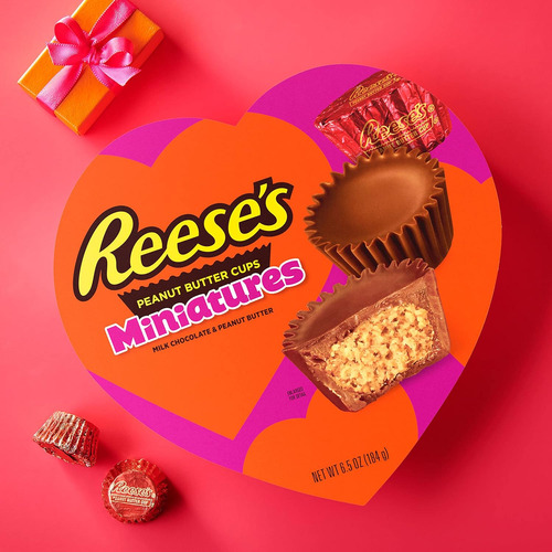 Reese's Miniatures Mantequilla De Maní Con Chocolate Con Lec