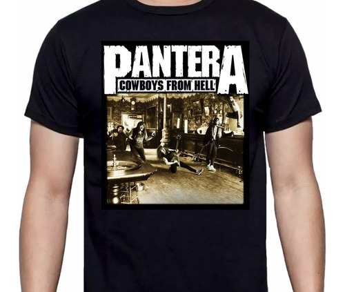 Pantera  - Cowboys From Hell - Thrash / Metal  - Polera